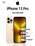 Renoveeritud Apple iPhone 13 Pro nutitelefon Nano-SIM+eSIM-iga 256GB kuld