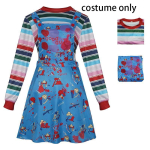 Naiste Chucky Cosplay Kleit Tappev Nukk Kost&uuml;&uuml;m &Otilde;udus Kost&uuml;&uuml;m Filmitegelase R&otilde;ivad Halloweeni Kost&uuml;&uuml;mid(140cm-3xl) Women XXXL gray