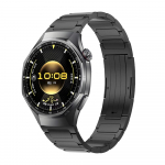 22mm titaanist rihm Huawei Watch GT6 Pro 46mm jaoks Metallist k&auml;epael Huawei Watch GT6/5/4/3/2 Pro 46mm jaoks Vahetatavad tarvikud Amazfit Bip 6 5 must