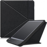 Etui E-reader - OEM - Kobo Forma - Housse Protection - Cuir PU - Pliable Noir must