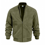 Uued seemisnahast meeste jakid kevadeks ja s&uuml;giseks vintage stiilis &uuml;hev&auml;rvilised lukuga tuulekindlad mootorratta- ja pommijoped 3XL armee roheline v&auml;rv