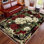 Punane Retro Suure Pinnaga Vaibad Elutuba Euroopa Kaunistus Kodu Diivani Piirkonna Vaip Suurep&auml;rane Magamistuba Libisemisvastane P&otilde;randamatt Pestav 100*160cm