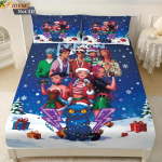 3 tk K-Pop Deemonik&uuml;ttide Prindiga Servadeta Voodilina Komplekt Mitmes Suuruses Pehme Voodikate Magamistoa Voodipesu Kaunistus Masinpestav 100x191