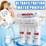 3+3 6-astmeline majapidamise veefilter ultrafiltratsiooni veepuhastuss&uuml;steem koduk&ouml;&ouml;gi kraanipuhasti joogivee filtreerimine 5 Stage
