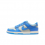 Nike Dunk Low GS Light Photo Blue Silver Laste tossud Light-Silver Sail FB9109-004 36.5