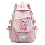 Anime K-Pop Prinditud Veekindel Seljakott Teismelisele Poisile T&uuml;drukule Koolikott Lastele &Otilde;pilastele Naistele Suure Mahutavusega Reisi-Kott Lastele Kingitus Mochila white