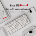 KZZI i75 Noorte RGB Madala Profiiliga Kolmerežiimiline Mehaaniline Klaviatuur