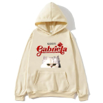 Kpop Katseye Vabaaja Huppar Katseye Gabriela Kassigraafikuga Pullover Naistele Meestele Pikkade Varrukatega Y2K R&otilde;ivad Mood S&uuml;gis T&auml;navar&otilde;ivad M beige