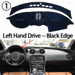 Armatuurlaua kate V&auml;ltige valgustust Libisemisvastane Mustusevastane Matt Padi P&auml;ikesekaitse Armatuurlaud Kaitse Jaguar XJ XJL X351 2010-2019 LHD RHD