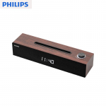 Philips SPA3809 Tugeva bassiga puidust Bluetooth-kellk&otilde;lar CN-pistikuga (adapter kaasas)