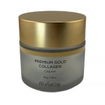 ElishaCoy Premium Gold Kollageenikreem 50g | Kortsudevastane ja helendav niisutav kreem