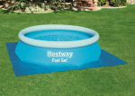 BESTWAY Bestway Tapis de sol pour piscine hors sol et spa gonflable de 335 cm
