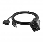 LONNIK Alpine NX seeriaga &uuml;hilduv, Toyota autodele, sisseehitatud USB/HDMI &uuml;hendusplokk, USB sisend for NX series)