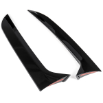 Volkswageni jaoks VW Tiguan MK1 jaoks L&auml;ikiv Must Auto Tagumise Akna K&uuml;lgspoiler Canard Splitter Liistud Spoilers Asendus 2007-2016 Glossy Black