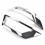 Minu hea auto kroomitud tagumise p&otilde;rkeraua helkuri udutule udutule laterna katte trimm Ford Escape Kuga 2013 2014 2015 2016 2017 jaoks