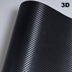 1-6m S&uuml;sinikkiust Autokere Vin&uuml;&uuml;lkile Matt Lisatarvikud L&auml;ikiv Must Kleebis 3D 4D 5D 6D Auto Foolium Kate Dekoratsioonikile 10 x 150cm