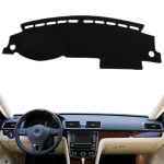 Volkswagen VW Passat B7 2011-2015 jaoks Armatuurlaua kate Matt Padi P&auml;ikesekaitse Keskkonsooli P&auml;ikesekaitse Vaip Auto Tarvikud Black(Black Edge)