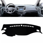 For Hyundai Creta IX25 2014-2018 Car Styling Accessories Dashboard Cover Dash Mat Pad trument Sunshield Carpet Protector Black(Black Edge)