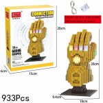 Marval Legends Avengers Klotsid Raudmees &Auml;mblikmees Groot Ehitus Ehitusklotsid Raketipesukaru M&auml;nguasjad Kingitused Lastele No Box