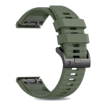 Fenix8 Randmerihm Garmin Fenix 8 47mm 51mm E 7 7X/Epix Pro/6 6X 5X Plus/Enduro 3 QuickFit 26mm 22mm Silikoonist K&auml;ev&otilde;ru 2028 QuickFit 26mm armee roheline v&auml;rv