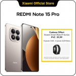 REDMI Note 15 Pro Titaanihall 8 GB + 256 GB Corning&reg; Gorilla&reg; Glass Victus&reg; 2