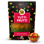 5:15PM Tutti Frutti Segu 500 g Kuivatatud Mitmev&auml;rvilised Papaadi T&uuml;kid Koogik&uuml;psetamiseks Magustoidu Kaunistamiseks Toppingud Ja Maiustused