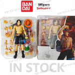 SHF Portgas D. Ace tegevuskuju Anime One Piece Tulep&uuml;stol Ace'i kujud PVC liigutatav kollektsioonikaunistus mudel m&auml;nguasjad kingitus 17cm