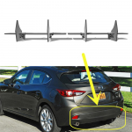 Mazda 3 S Grand Touring Tagaspoiler (2014-2016) Autode tarvikud must
