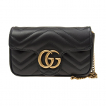 Gucci k&auml;ekott Must Naiste kotid 476433-DSVRT-1000 Basic Set (Bag+Dust Bag)