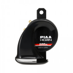PIAA Mootorratta Spord 1 Helisignaal, 500Hz, Helisignaal, 112dB, Helisignaal, Vihmakindel, Kerge, Kontrollile vastav, MHO-2 must