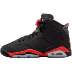 Air Jordan 6 Retro GS Reverse Infrared M&uuml;&uuml;ja Laste Tossud Must Valgusk&uuml;llane-Punane IQ1275-001 35.5