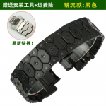 Casio G-SHOCK MTG-B3000B/BD kiirelt vabastatav kellarihm meestele modifitseeritud roostevabast terasest kellarihm trendikas sportlik metallist k&auml;ev&otilde;ru MTG-B3000 must
