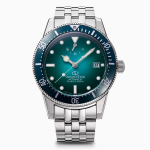 Orient Star M42 F6 Diver 1964 2. v&auml;ljaanne Mehaaniline k&auml;ekell, Roheline, 200 m, Valmistatud Jaapanis