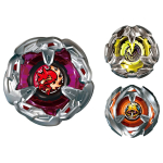 TAKARA TOMY Beyblade X Kettidepakk Metallist BX-21 P&otilde;rgu Komplekt, black