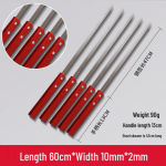 60cm roostevabast terasest grillvardad, 10 tk pakis