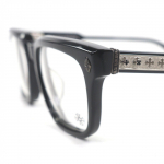Kasutatud Great CHROME HEARTS prillid AMBIDIXTROUS CH Plus Wellington mustad 925 meeste