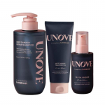 Unove S&uuml;gavate kahjustuste parandamise 3-astmeline komplekt (&Scaron;ampoon Magus Tuul 500g + Hooldus EX 207ml + Siidi&otilde;li Essents 70ml) Choose Treatment (Tender Bloom)