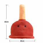 Naljakas WC-pumba M&uuml;ts Vingerdis Multikakujuline Peakate Torumehe Peom&uuml;tsid Cosplay Kost&uuml;&uuml;mi Rekvisiidid Peotarbed Pidulikud Aksessuaarid