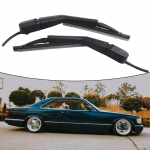 Uusim m&uuml;&uuml;gis olev esitulede klaasipuhasti RH+LH Mercedes W126 jaoks, originaalvaruosa number A1268204544 A1268204644, asendusautotarvikud.