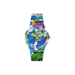 SWATCH Meeste 47,4 mm Sinine Kell SUOW133 SUOW133 Multicolor Watch Dial
