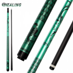 Klaaskiud Basseinikepid Must Tehnoloogia Piljardikepid 11,8 mm Ots Radial Pin &Uuml;hendus 147 cm/58 tolli Pikkus 19 Oz Kaal Piljardikepik