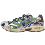 Mizuno Fabric Abrasion Resistant Low top Running Shoes Unisex Silver Green D1GH222913(TeamF-) 42