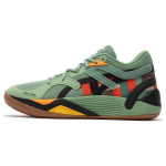 Puma Unisex TRC Blaze Court x Black Fives Tossud Dusty Forest Vibrant Orange White 377583-02 EU 44