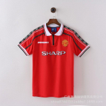 Klassikalised Retro L&uuml;hikeste Varrukatega Manchester United &Uuml;hepeat&uuml;kiline Seeria Daquan Jalgpalli Spordir&otilde;ivad S&auml;rgid XXL