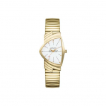 Hamilton Adventure Series Kvartsliikumisega 50M Veekindel Kell Valge sihverplaadi Roostevabast terasest k&auml;ev&otilde;ru Unisex kellad H24301111 White Dial Gold Strap