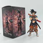 21cm Anime Dragon Ball Z Kuju Samurai Son Goku Broly Super Saiyan Tegevuskujud PVC Kollektsioonimudel Nukk Kaunistused M&auml;nguasjad Kingitus With box black