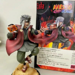 Naruto Shippuden Figuur Jiraiya MegaHouse GK Jaapani Anime PVC Tegevusmudel M&auml;nguasi Jiraiya M&auml;ngu Kuju Komplekt Figuur Nukk No Retail Box