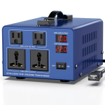 JARXIOKE 2000W 100V kuni 220V Muundab v&auml;lismaiste elektriseadmete kasutamiseks pinge jaoks v&auml;lismaal reisimiseks Muundur, Step-Up/Step-Down
