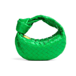Bottega Veneta Mini Jodie kott Parakeet/Kuld Naiste &Uuml;lemine k&auml;epide Roheline 651876-VCPP5-3722 Basic Set (Bag+Dust Bag)