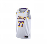 Nike &times; NBA Luka Doncic 77 Lakersi F&auml;nniv&auml;ljaanne Spordikiirekuivav Korvpallivorm Meeste vorm DN2081-107 XL